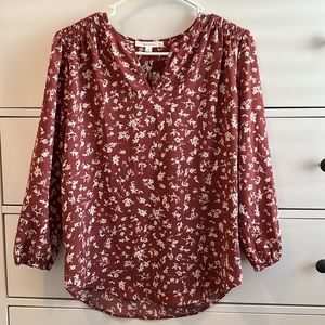 Breezy floral spring top